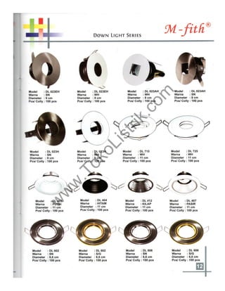 Fatro catalog downlight halogen series | PDF