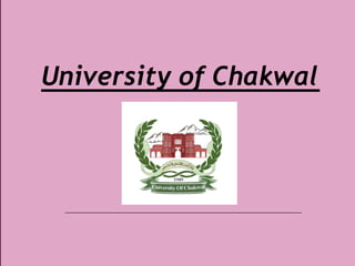 University of Chakwal
 