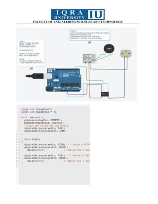 FACULTY OF ENGINEERING SCIENCES AND TECHNOLOGY
 