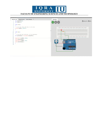 FACULTY OF ENGINEERING SCIENCES AND TECHNOLOGY
 