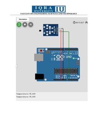 FACULTY OF ENGINEERING SCIENCES AND TECHNOLOGY
 