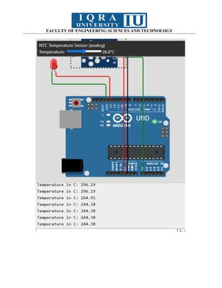 FACULTY OF ENGINEERING SCIENCES AND TECHNOLOGY
 