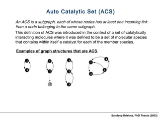 Areejit Samal Preferential Attachment in Catalytic Model | PPT