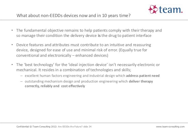 Are electronically enabled delivery devices (EEDDs) the future?