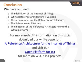 A Reference architecture for the Internet of things | PDF