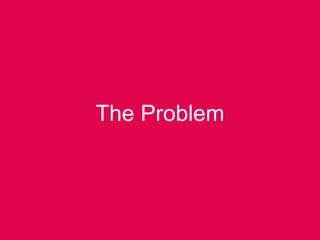 The Problem
 