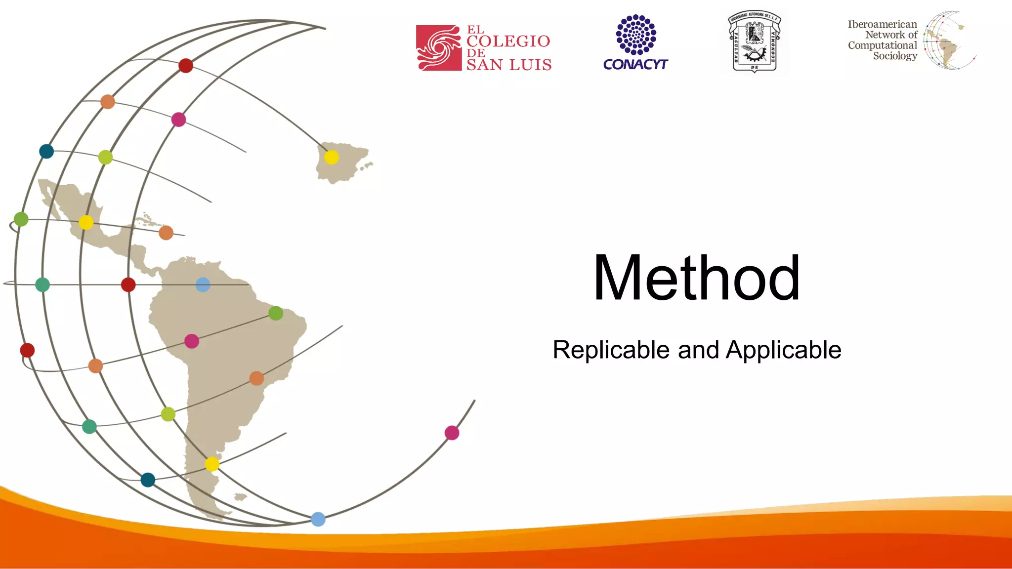 Method
Replicable and Applicable
 