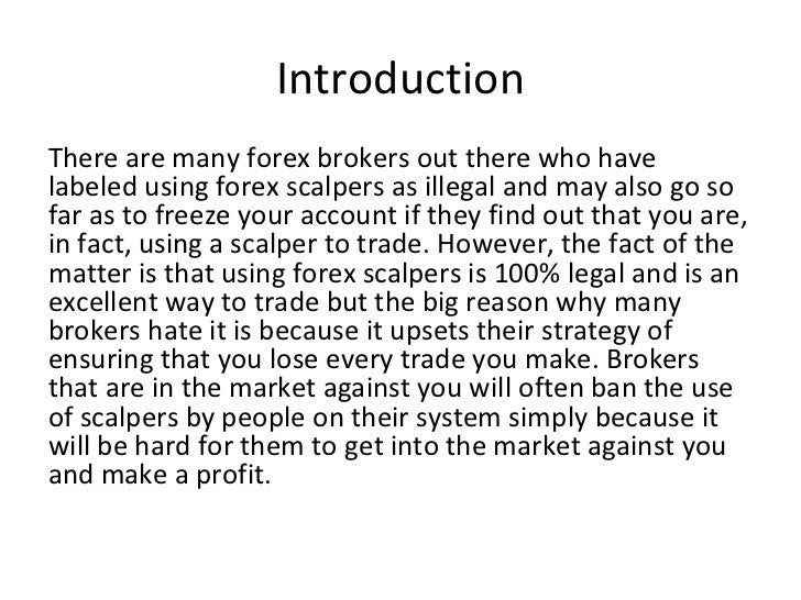 Forex illegal