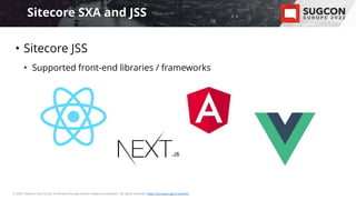 Are Frameworks Evil? Should you care about Sitecore SXA and JSS?
