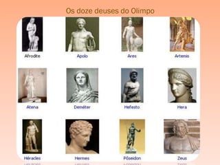 Os doze deuses do Olimpo
 