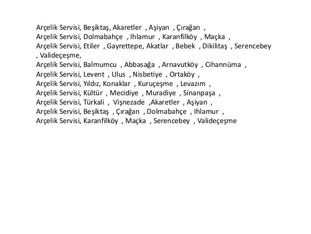 Arçelik yetkili servis etiler
