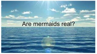 Are mermaids real?

 