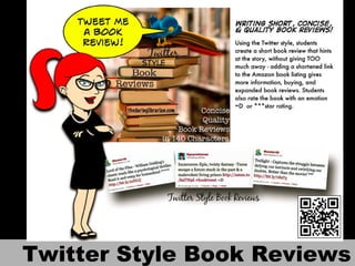 http://murrayhill.wikispaces.com/Twitter_Book_ReviewsTwitter Style Book Reviews
 