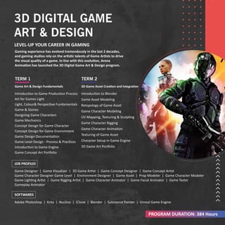 Best Animation & VFX Institute in Ahmedabad | Top Training & Courses | PDF