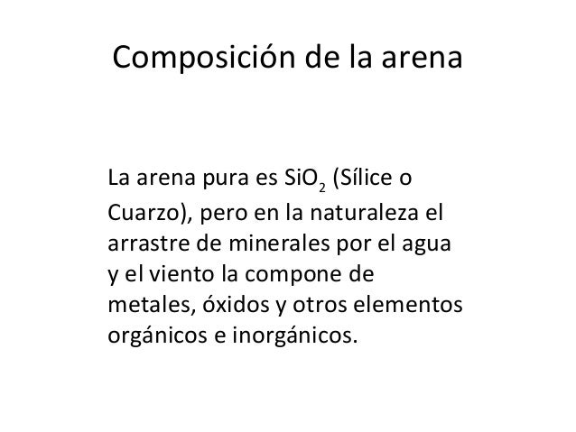 Arena de la playa