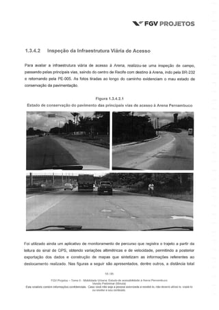 Relatório da FGV sobre a Arena Pernambuco