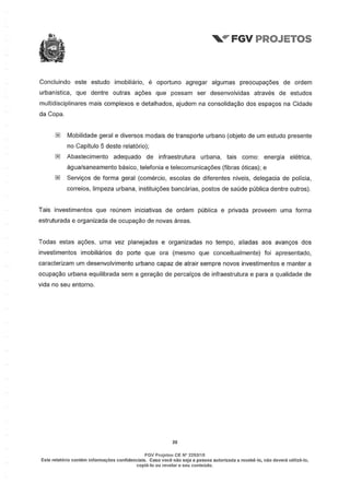 Relatório da FGV sobre a Arena Pernambuco