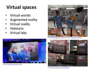 Open education - examples
• MIT OpenCourseWare
• BC OpenEd
• iTunes U
• Khan Academy
• Sofia.org
• Lektion.se
• NDLA.NO CC BY-NC-ND Some rights reserved by Matt Lincoln via JISC
 