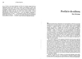 Arendt, hannah. a vida do espírito