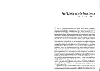 Arendt, hannah. a vida do espírito