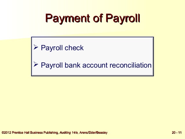 audit of payroll and personnel cycle Small business owners should audit payroll processing as part of regular business operations a good time frame for scheduling a payroll audit is at the end of each quarter of business. audit of payroll and personnel cycle Small business owners should audit payroll processing as part of regular business operations a good time frame for scheduling a payroll audit is at the end of each quarter of business.