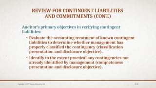 Completing the audit chapter 24 digital audting | PPTX