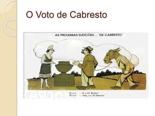 O Voto de Cabresto 
 