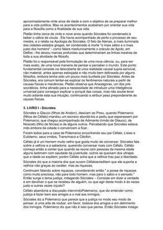 A república de platão   resumo