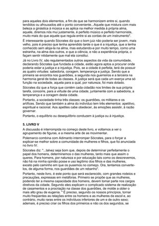 A república de platão   resumo