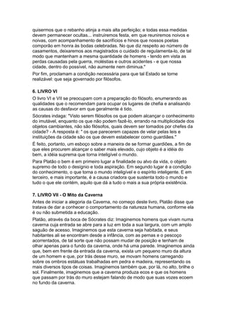 A república de platão   resumo