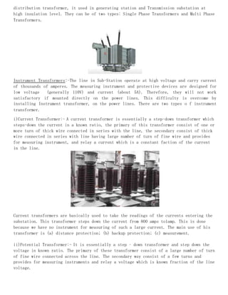 distribution transformer, it used in generating station and Transmission substation at
high insulation level. They can be ...