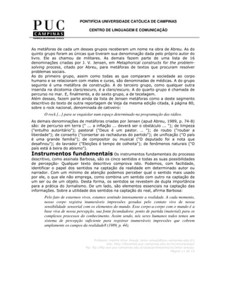 A reportagem descritiva