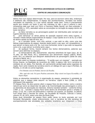 A reportagem narrativa