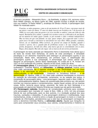 A reportagem narrativa