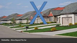 Walkability – Move Beyond The Car
 