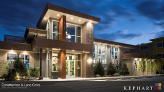 Construction & Land Costs
Effective Use of Materials
 