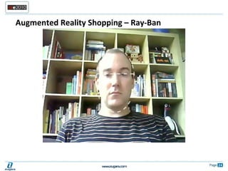 Augmented Reality Shopping – Ray-Ban 