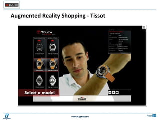 Augmented Reality Shopping - Tissot 