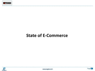 State of E-Commerce 