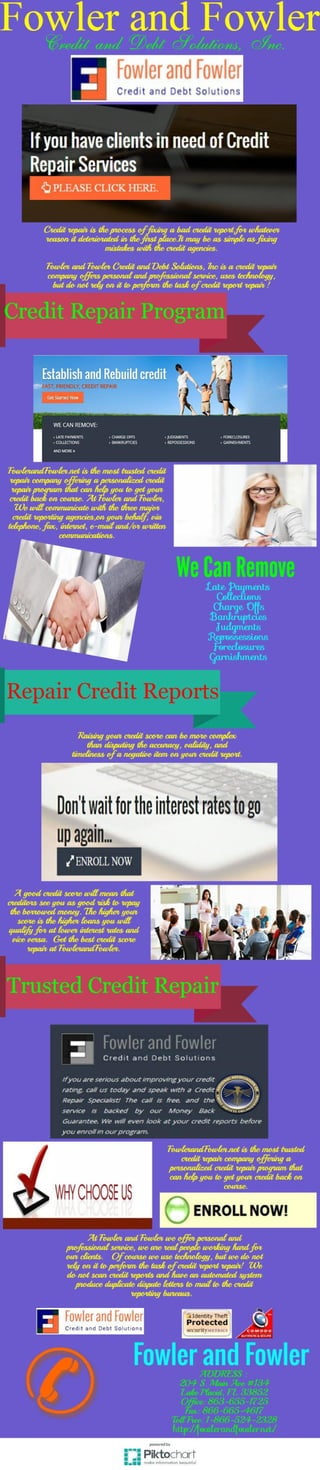 A reputable credit repair company