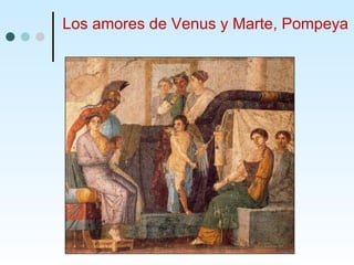 Los amores de Venus y Marte, Pompeya 