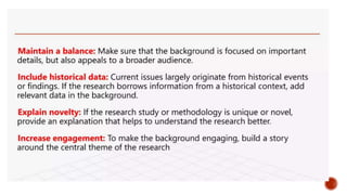 Support hypotheses or research questions