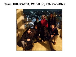 AReS and Altmetrics: How we use them at ILRI