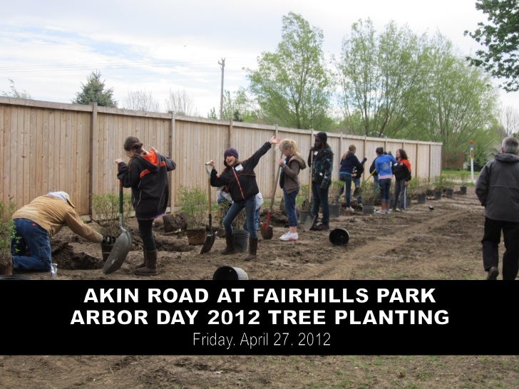 Akin Road Elementary Arbor Day 2012