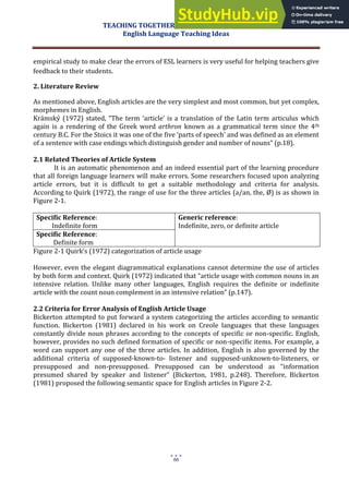 A Research Of English Article Errors In Writings By Chinese ESL ...
