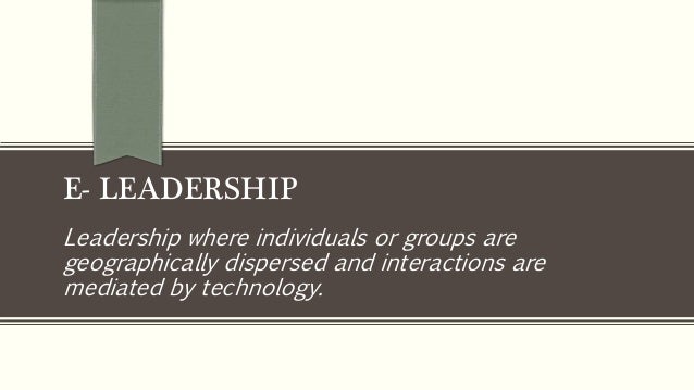 Research paper about leadership