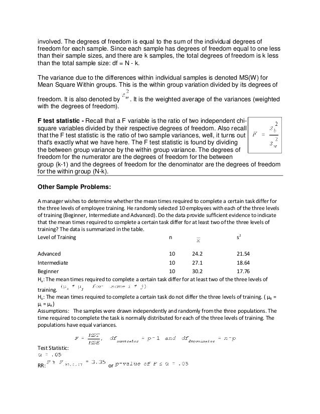 analysis of variance anova essay Calculator: analysis of variance (anova) - one-way anova from summary data skip navigation links free statistics calculators: home analysis of. analysis of variance anova essay Calculator: analysis of variance (anova) - one-way anova from summary data skip navigation links free statistics calculators: home analysis of.