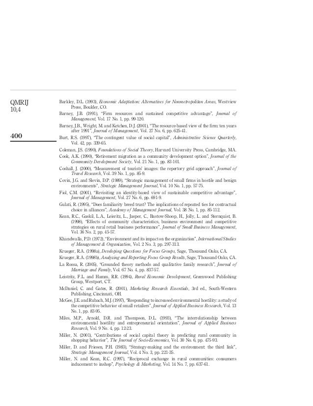 The resource-based view of the firm ten years after 1991 pdf files