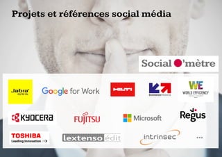 Projets et références social média
•••
 