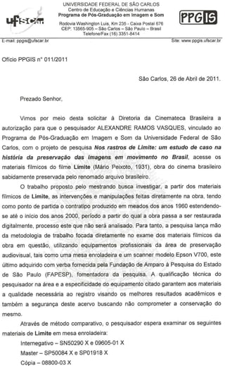 A restauração de Limite